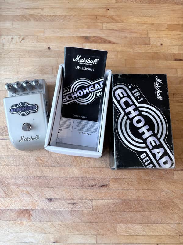 Marshall EH-1 Echohead Delay Pedal 2010s - Silver image 1