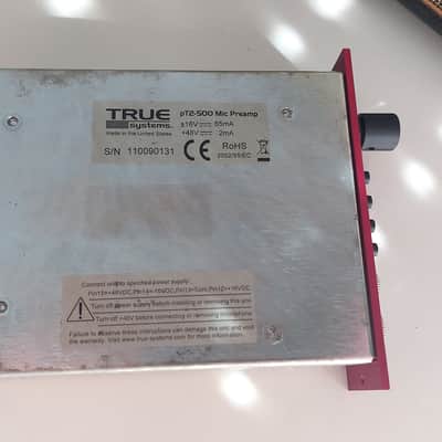 True Systems pT2 500 Series Precision Mic Preamp (RARE) image 3