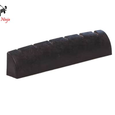 Tone Ninja USA Made Slotted Nut for Epiphone, PRS, Black TN-NUT-005-B1