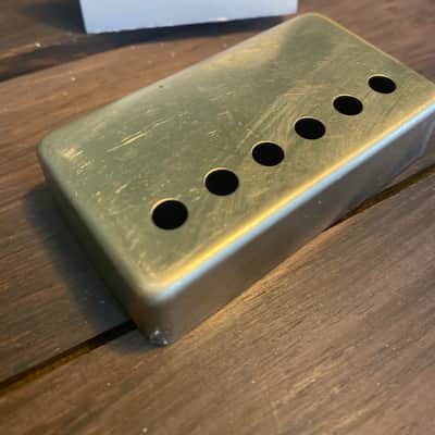 General Vintage Tone  PAF '50S SPEC Humbucker PAF cover made in natural steel 1 15/16" 49.2MM 2019 N image 1