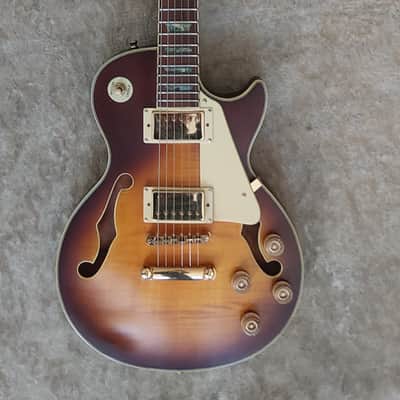 R. M. Olsen Les Paul Semi-Hollow Early 2000s - Satin tobacco sunburst Trey Anastasio ? 6.4 lbs image 6