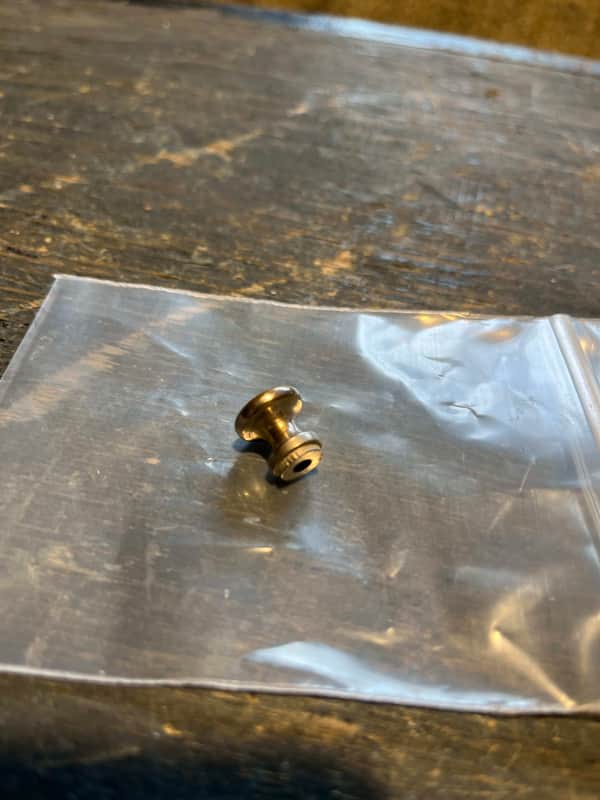 Hagstrom vintage strap button goes with trapeze TP 60's 70's - ni image 1
