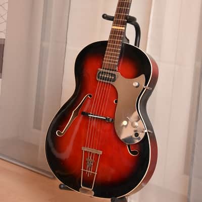 Hopf Archtop – 1960s German Vintage Archtop Jazz Guitar image 3