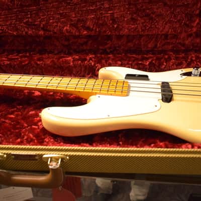 Mint Fender American Vintage II 1954 Precision Bass Vintage Blonde Maple Fingerboard image 10