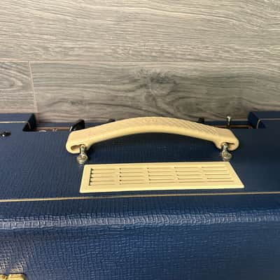 VOX AC10 Custom 10W 1x10 Limited-Edition Tube Guitar Combo Amp Blue/Cream AC10C1 #2492 image 11
