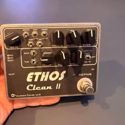 Custom Tones Ethos Clean II Preamp 2010s - Black | Reverb