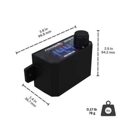 Stetsom Universal Bass Knob Gain Control 4 in 1 / Voltmeter / On+Off Switch / Converter image 9
