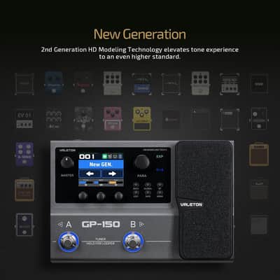 Valeton GP-150 Multi-Effects Processor with HD Modeling image 4