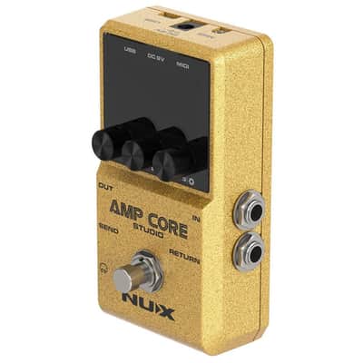 Used NUX Amp Core Studio Amp Modeler & IR Guitar Effects Pedal ♫ image 3