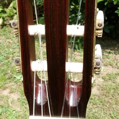 1981 K Yairi Classical Guitar Y505P Supervised by Saburo Nogami  - Natural+Hard Case image 6