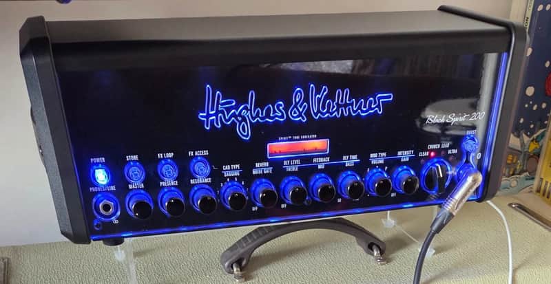Hughes & Kettner Black Spirit 200 Guitar Amp Head with Bag image 1