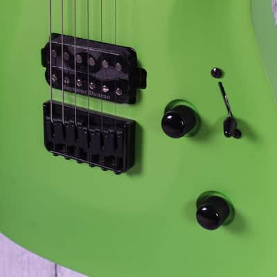 Jackson Pro Plus Series Soloist SLA2 HT Electric Guitar Toxic Apple with Gig Bag image 5