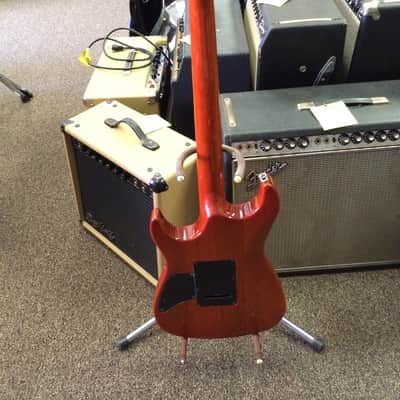 Fender Showmaster 2001 Cherry Sunburst Neck Through Seymour Duncan Pickups image 4