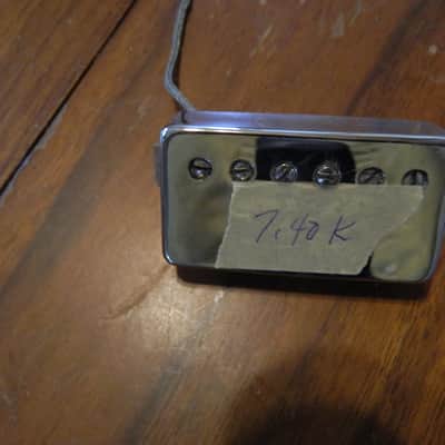 Gibson T-Top Pat No. Humbucker Pickup 1975 - Chrome image 1