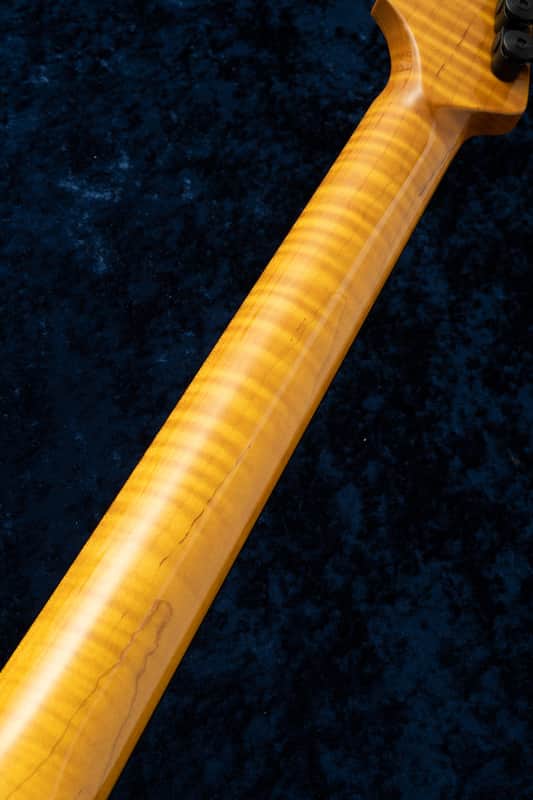 Marchione Set Neck Carved Top 1P Figured Maple Top -Amber- | Reverb