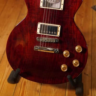 Gibson Les Paul Studio T with Chrome Hardware 2016 - Wine Red image 6