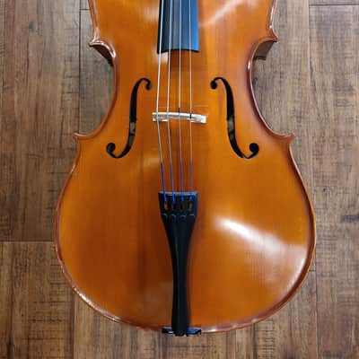 D Z Strad Student Cello Model 101 w/ Bag & Bow (3/4 Size) image 2