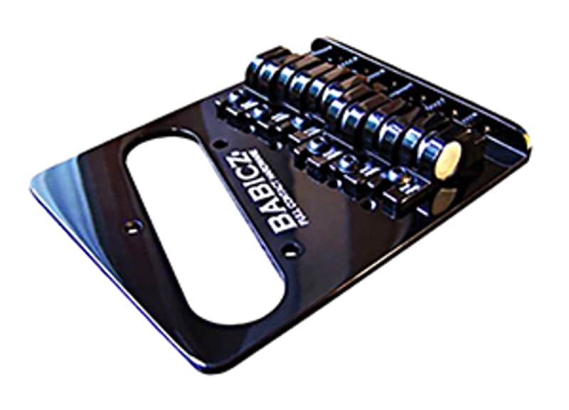 Babicz Full Contact Hardware Bridge For Fender Telecaster Black image 1