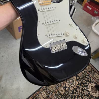 Fender/Warmouth Swamp Ash 70s Hardtail Stratocaster Partscaster - Black W/ HSC (C016-13) image 12