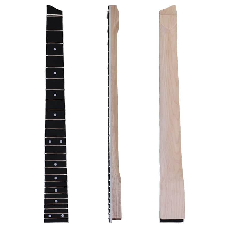24 Fret Headless Guitar Neck - Maple with Artificial Rosewood Fretboard image 1