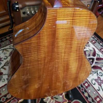 Breedlove C2/k | 1996 Serial No. 96-175 | 100 Cedar & Flamed Koa | Signed Steve Henderson image 12
