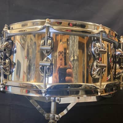 Ayotte / DrumSmith Custom 5.5x14" Snare Drum 1995–2000 Chrome image 8