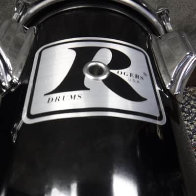 Rare Vintage Late 70's Rogers Big "R" Concert Toms/Bongos 6 and 8" image 2