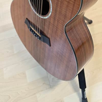 Taylor K-65 12 String 1 of 1 CUSTOM SHOP BTO Built-To-Order Left Hand LH Lefty Handed Presentation Flame Hawaiian Koa Masterbuilt Master Luthier Signed USA Built K65 American Jumbo Acoustic Guitar CASE QUEEN TIME CAPSULE! image 22