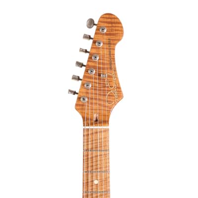 Patrick James Eggle Guitars 96 Vintage Green Metallic Used image 13