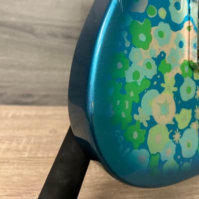Fender TL-69 BFL Blue Flower Telecaster Electric Guitar Crafted In Japan Paisley Blue Floral Guitar w/ Case#2463 image 10