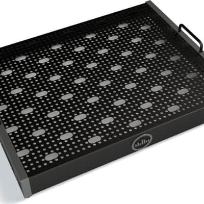 Temple Audio TRIO 21 Pedalboard, 21" x 16.5", Gunmetal image 1