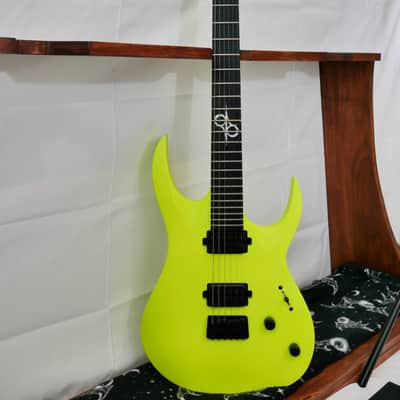 Solar Guitars A2.6LN 2020 - Lemon Neon Matte image 1