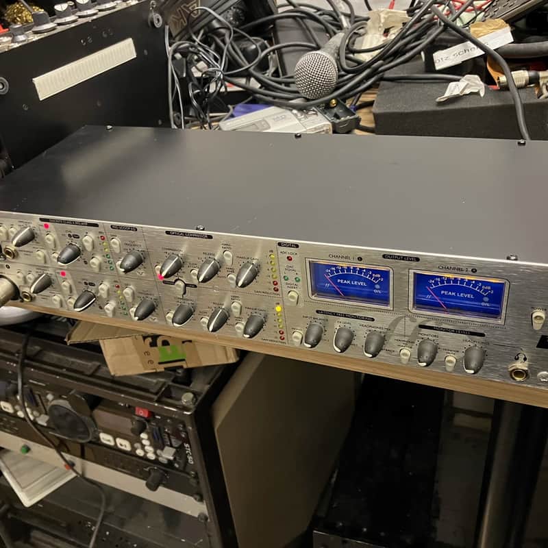 2000s Focusrite Platinum TwinTrak Pro Dual Channel Strip Silver