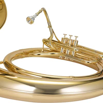 ADAMS MSP1 Sousaphone NEW w/case - clear lacquer image 3