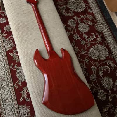 MotorAve Guitars LeMans Custom Transparent Cherry 2021 w/ Mono Case image 6