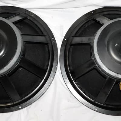 EAW LA118 18" subwoofer drivers pair original cones image 2