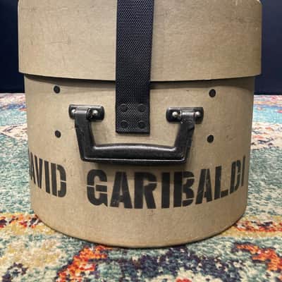 David Garibaldi's, Tower of Power Yamaha - Drum Case for 12" Tom, "David Garibaldi" Stencil  1980's image 1