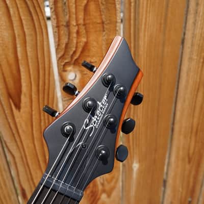 Schecter DIAMOND SERIES C-1 Rob Scallon Satin Dark Roast 6-String Electric Guitar 2023 Model Closeout image 4