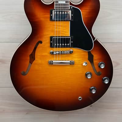 Gibson ES-335 Figured Semi-hollowbody Electric Guitar - Iced Tea #229 image 1