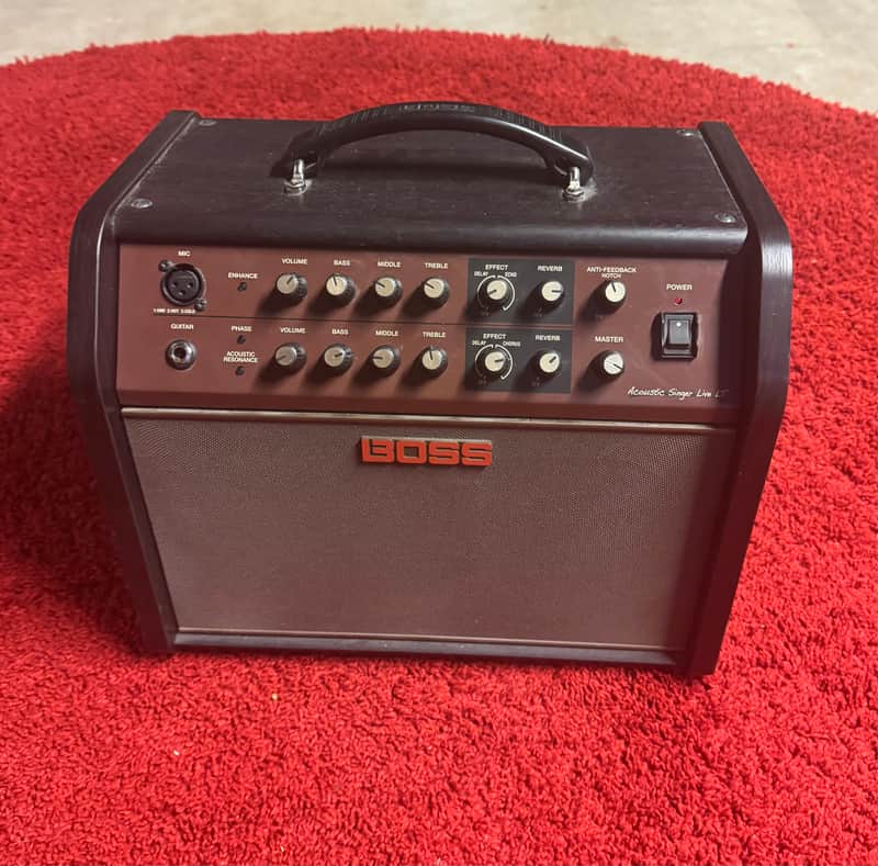 Boss ACS-LIVELT Acoustic Singer Live LT 60-Watt 1x6.5" Guitar Combo 2020 - Present - Brown image 1