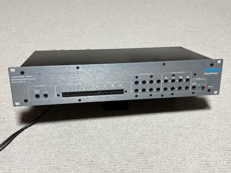 Furman HDS-16 Headphone / Audio Distribution System image 1