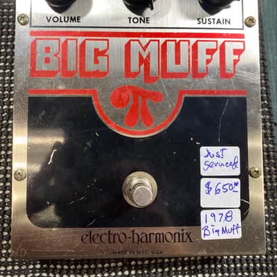 BIG MUFF（楽器店にてメンテナンス済み！） Electro-Harmonix Big Muff Pi V4 (Op Amp) | Reverb