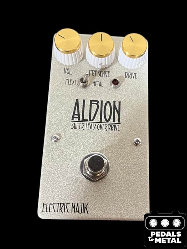 Lumpy's Tone Shop Electric Majik Albion Overdrive - White - X17344 image 1