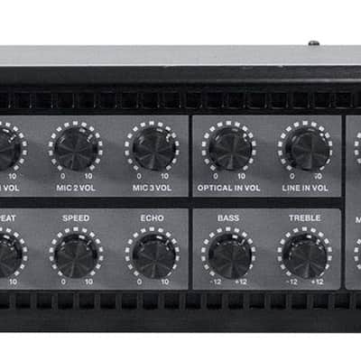 (4) Rockville WET-44 PRO Dual 4" 4-Way Swivel 70V Commercial Speakers in Black+Amp image 2