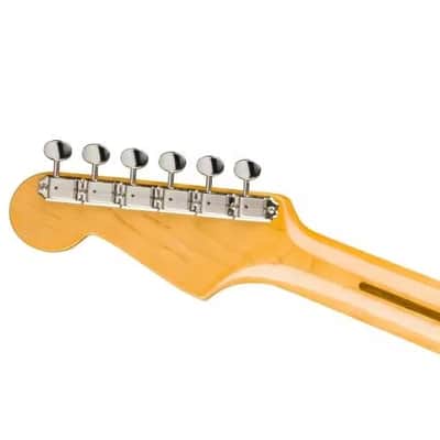 FENDER - AMERICAN VINTAGE II 1957 STRATOCASTER MAPLE FINGERBOARD BLACK image 5