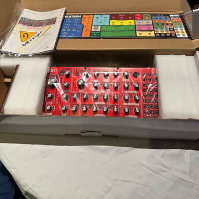 Behringer Neutron Paraphonic Analog and Semi-Modular Synthesizer 2018 - Present - Red image 2