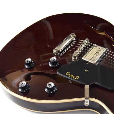Guild Newark St. Collection Starfire I DC - Cherry Red image 6