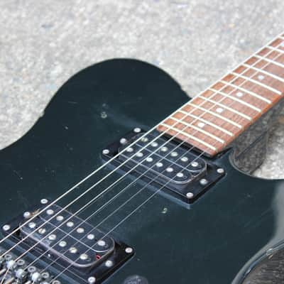 1985 Fender TL-555 Boxer Series Japan HH Telecaster (Black) image 3