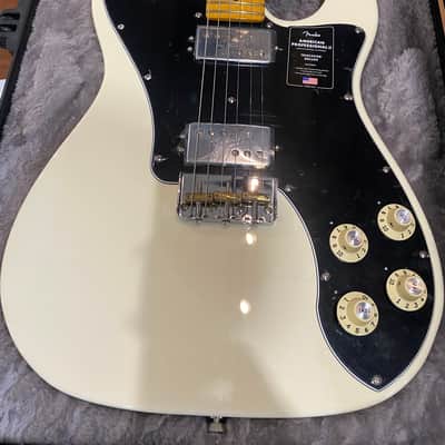 Fender American Professional II Telecaster Deluxe Maple Olympic White #US22041643 (8lbs, 3.3oz) image 5