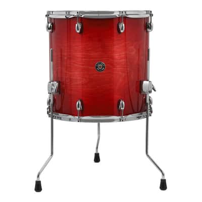 Gretsch GR814.304 CC2-1616F-GCB Floor Tom Catalina Club 16" x 16" Gloss Crimson Burst image 2